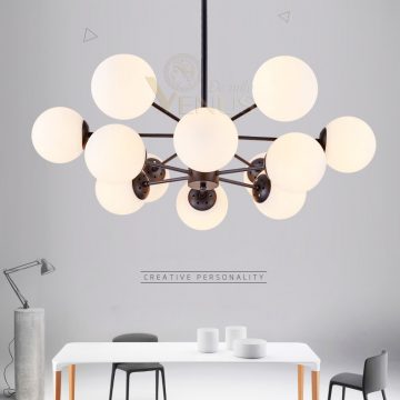 Đèn chùm 12 Bóng tròn lớn VENUS TCN218/12