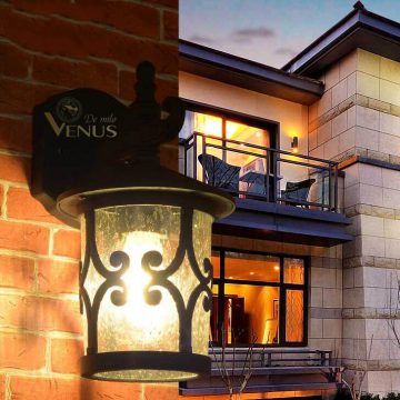 Đèn tường ngoài trời cổ điển Venus 0333