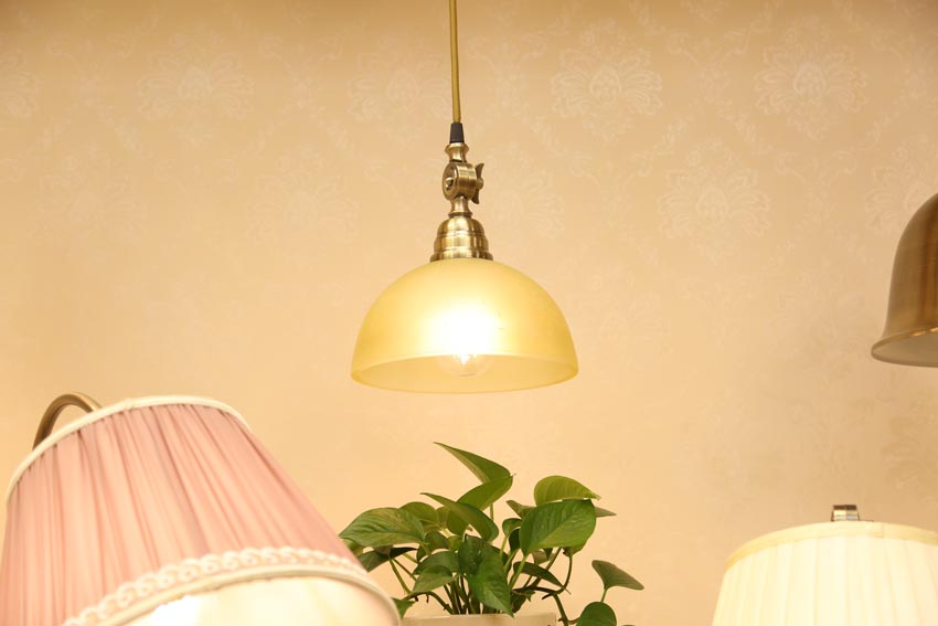 chụp đèn thả trang trí