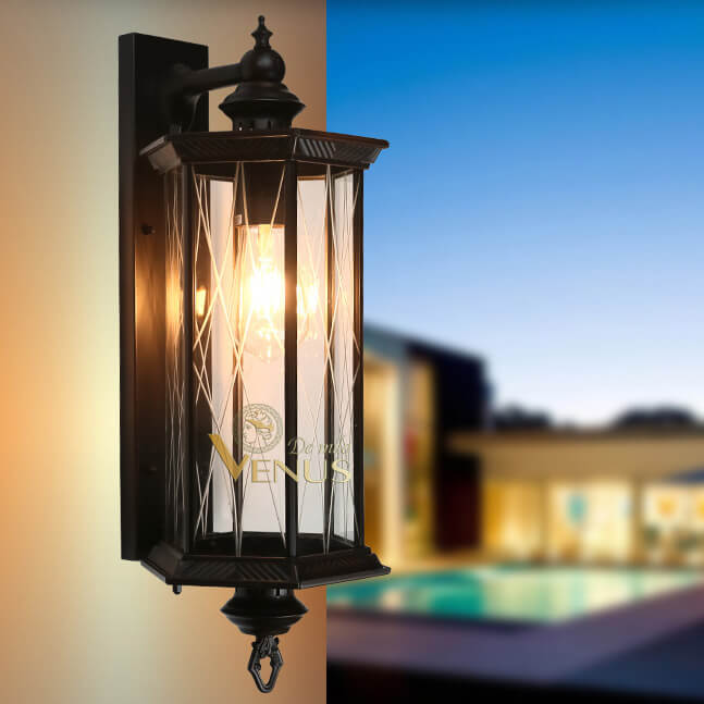 Đèn tường ngoài trời cổ điển Venus MS1019 Đèn tường ngoài trời cổ điển Venus MS1019