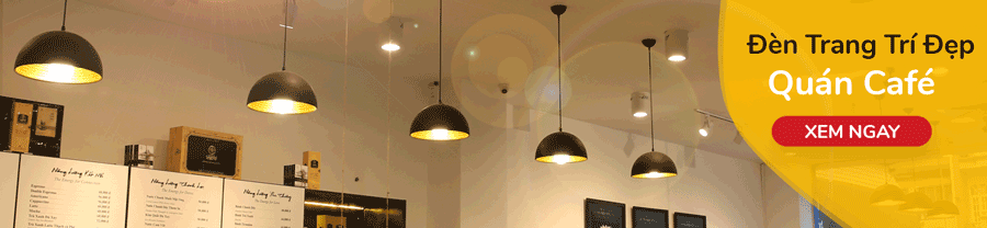 đèn trang trí đẹp quán cafe