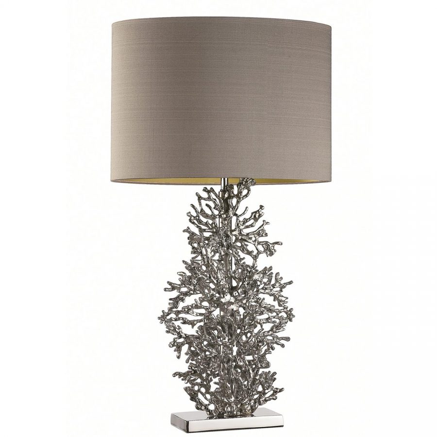 đèn bàn thân hộp kim nghệ thuật