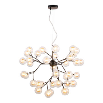 Đèn chùm thủy tinh hiện đại 36 bóng Venus KD56B