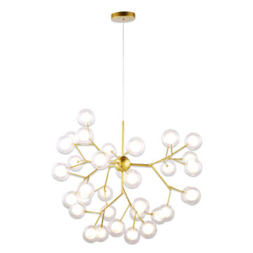 Đèn chùm thủy tinh hiện đại 36 bóng Venus KD56V