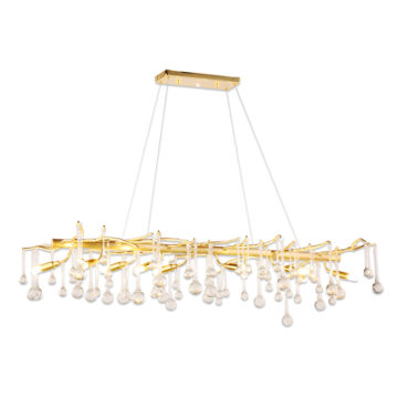 Đèn thả trang trí pha lê giọt nước Venus VS68085 (thả ngang 1.2m)