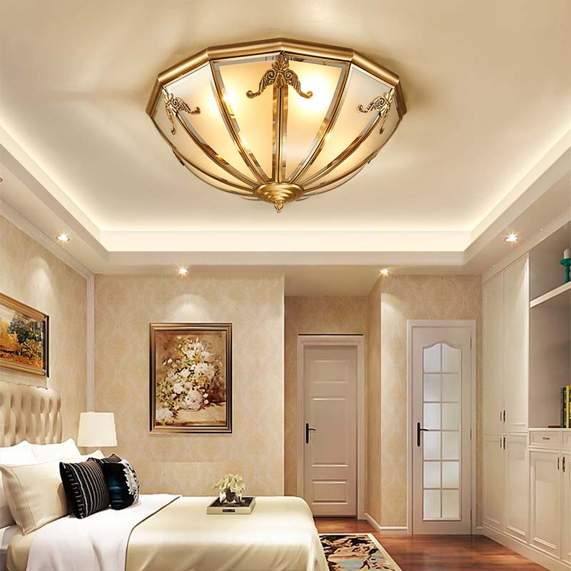 đèn âm trần và hắt trần phòng ngủ