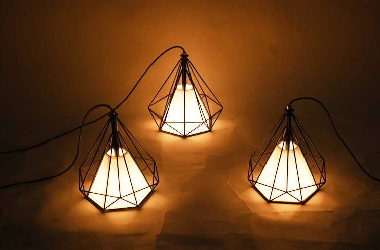 đèn thả kim cương giá rẻ