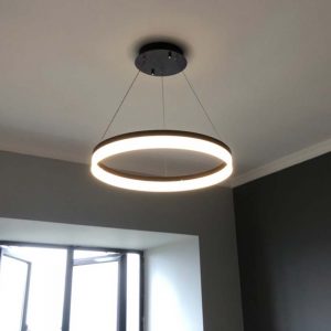 đèn thả trang trí 3 vòng tròn LED