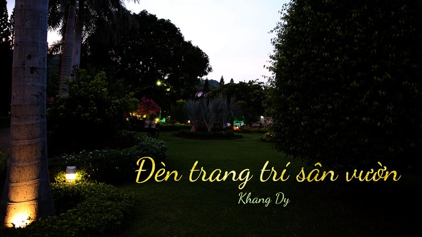 đèn trang trí sân vườn đẹp