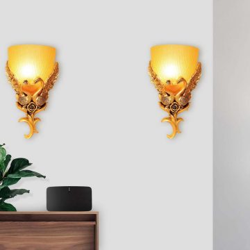 Đèn tường chao thủy tinh thiên nga cao cấp Venus KD5187