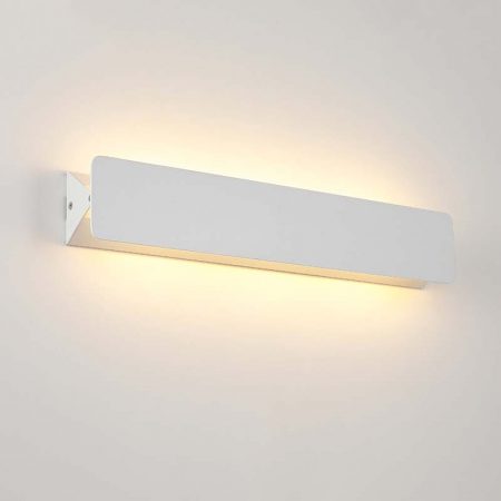 đèn hắt tường hiện đại màu trắng hình chữ nhật điều chỉnh góc sáng