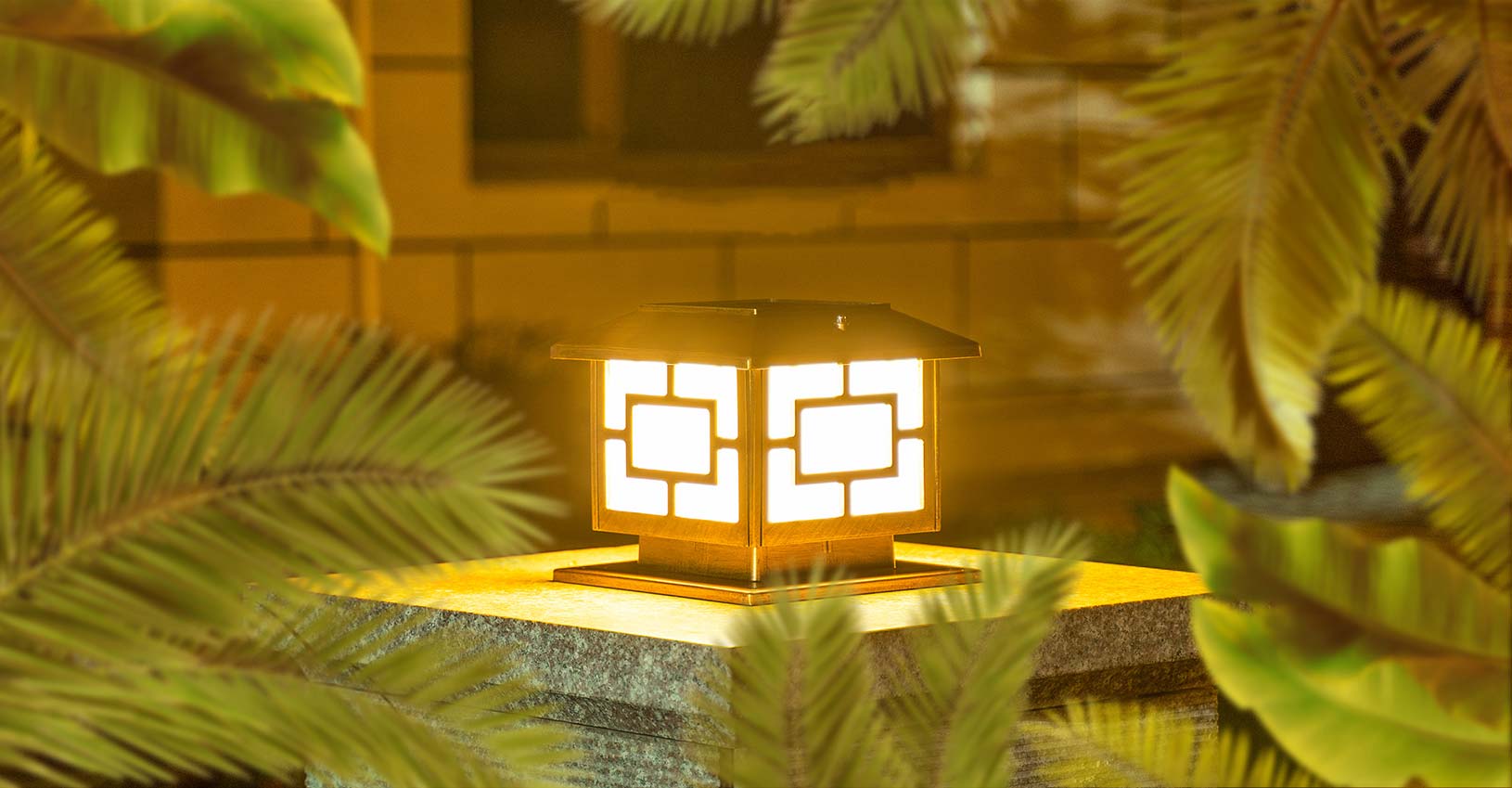 đèn trang trí sân vườn