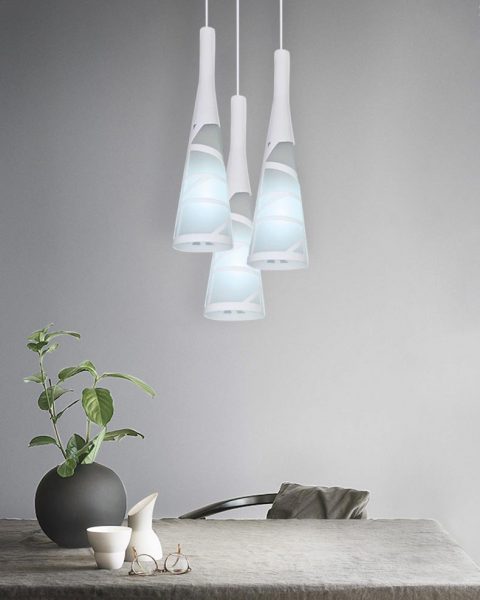 đèn thả trang trí bàn ăn