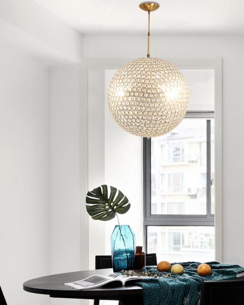 đèn thả trang trí bàn ăn