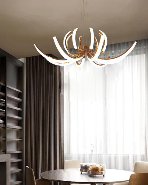 đèn thả trang trí bàn ăn