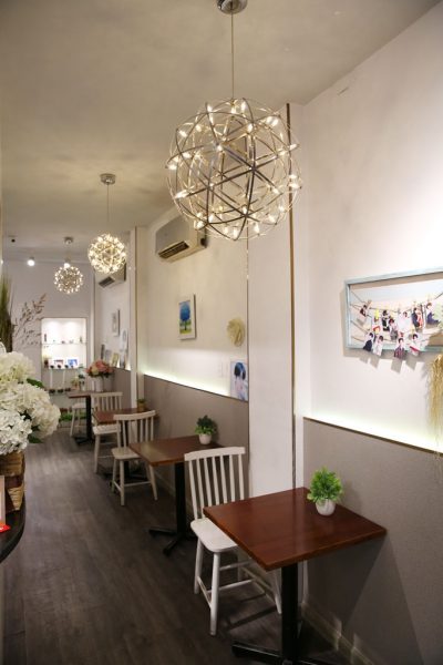 đèn thả quán cafe
