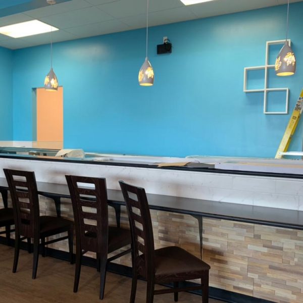 Đèn thả chao nhôm điêu khắc