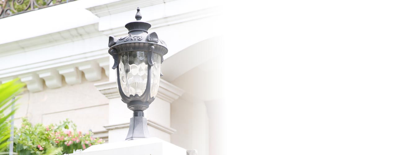 đèn trụ ngoài trời