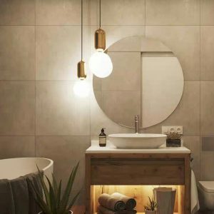 Đèn thả thủy tinh bóng tròn hiện đại Venus QS820