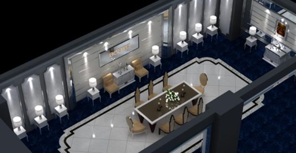 showroom đèn trang trí