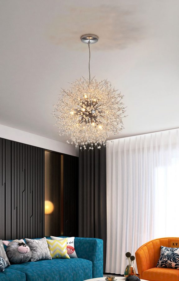 đèn thả hoa bồ công anh