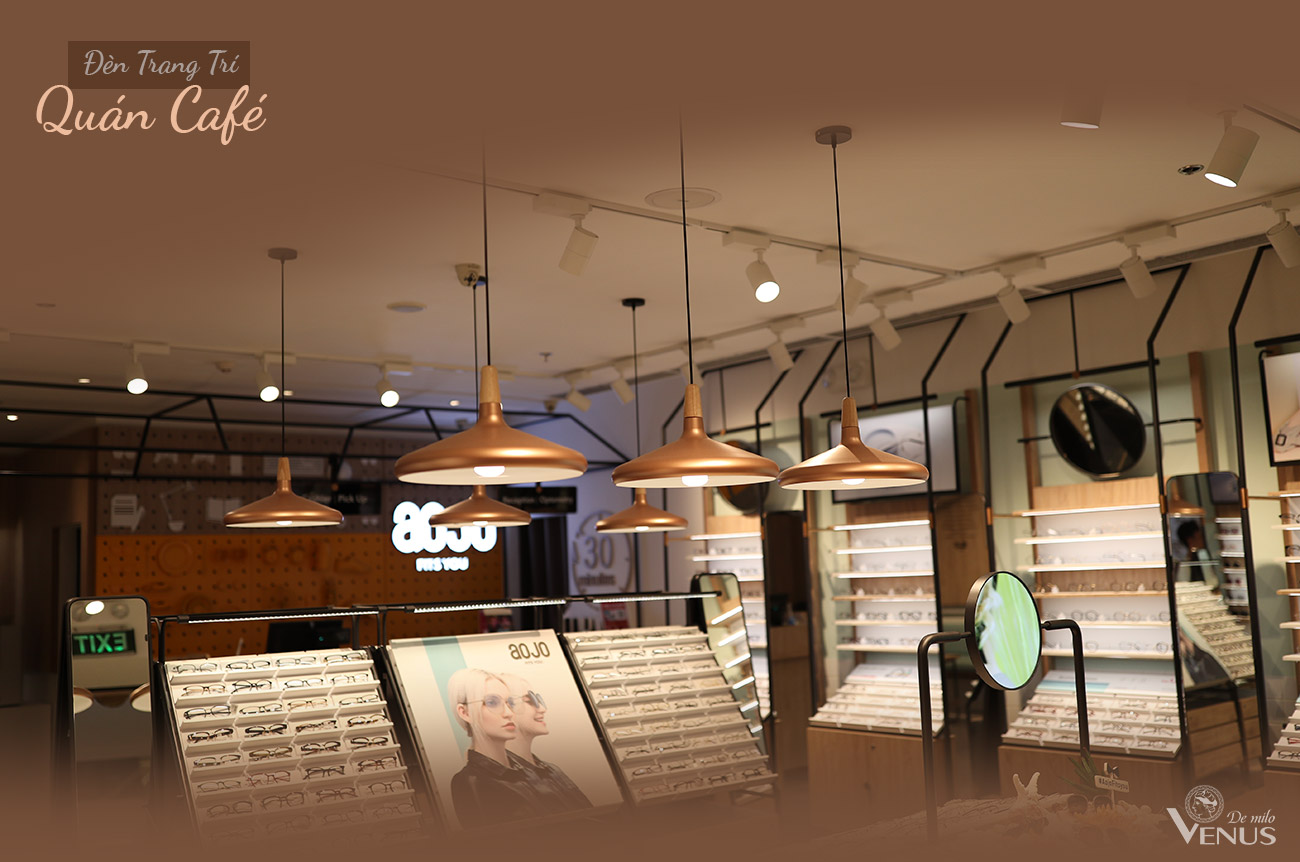 đèn thả quán cà phê đẹp