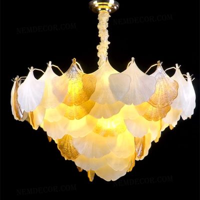 Đèn chùm thủy tinh cao cấp 83584