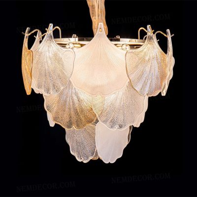 Đèn chùm thủy tinh cao cấp 83598