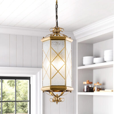 Đèn thả đồng cao cấp 76717