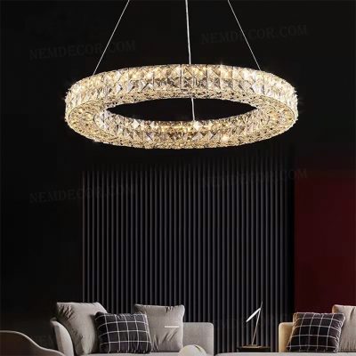 Đèn thả trang trí pha lê cao cấp 83735