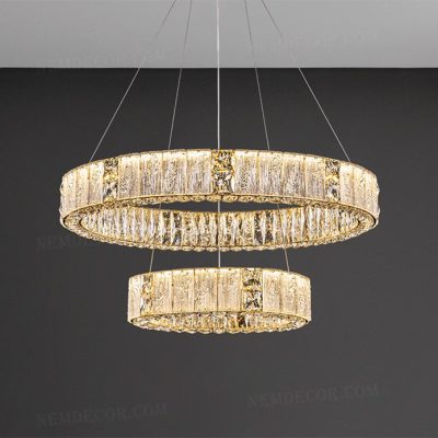 Đèn thả trang trí pha lê cao cấp 83757