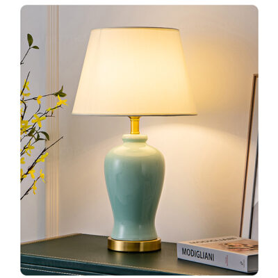 Đèn bàn gốm trang trí 82708