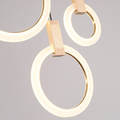 Đèn trang trí thả trần LED 3 màu THCN 245 - Image 7