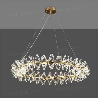 Đèn thả trang trí pha lê cao cấp 83904
