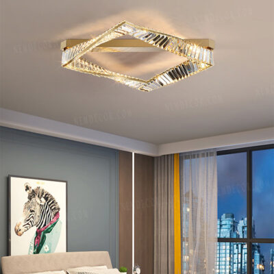 Đèn ốp trần pha lê 76900