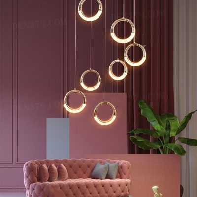 Đèn thả trang trí 7 bóng 86606