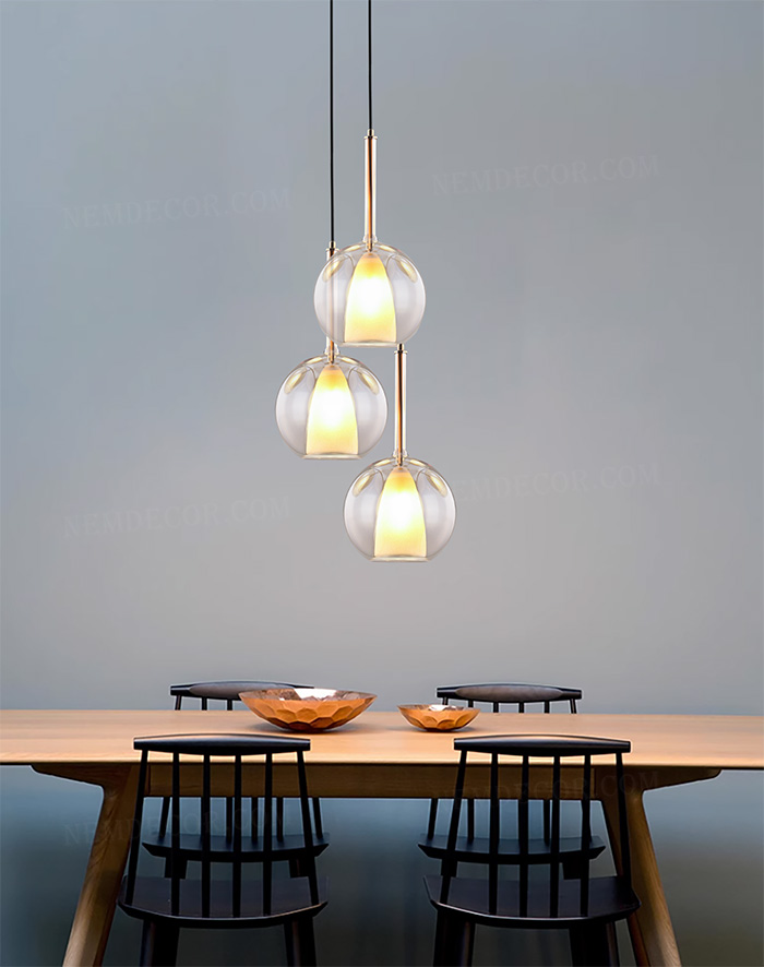 Đèn thả thủy tinh trang trí 84442 - Image 3