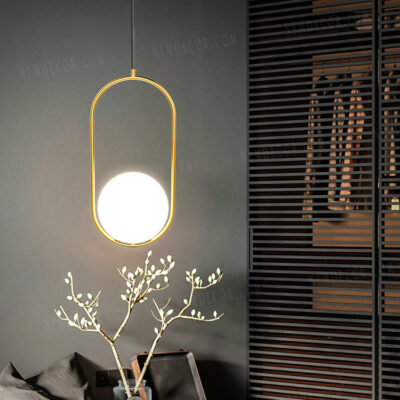 Đèn thả thủy tinh trang trí 77040