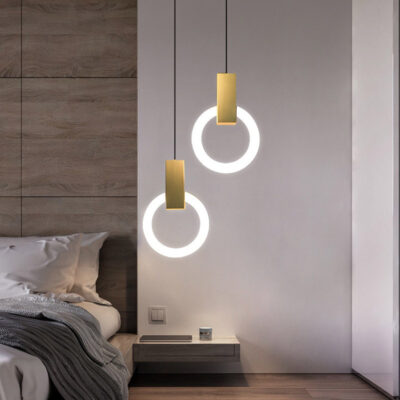 Đèn trang trí thả trần LED 3 màu THCN 245 - Image 6
