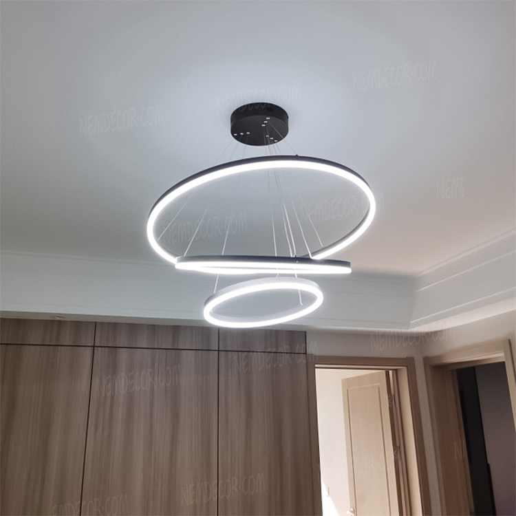 Đèn thả LED 3 vòng sáng 72521 - Image 2