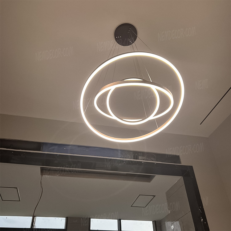 Đèn thả LED 3 vòng sáng 72547 - Image 2