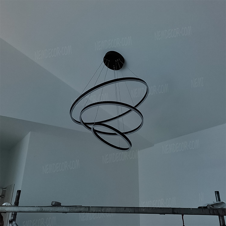 Đèn thả LED 3 vòng sáng 72547 - Image 3