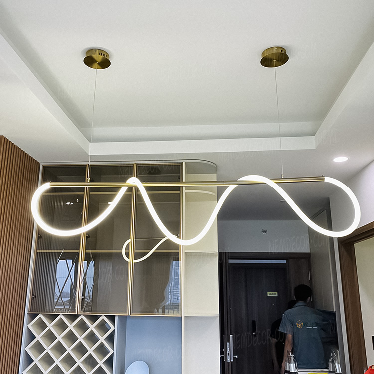 Đèn thả trang trí dây phát sáng cao cấp 72562 - Image 2