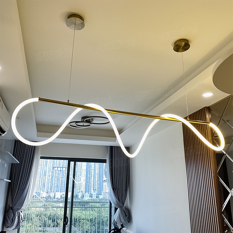 Đèn thả trang trí dây phát sáng cao cấp 72562 - Image 3