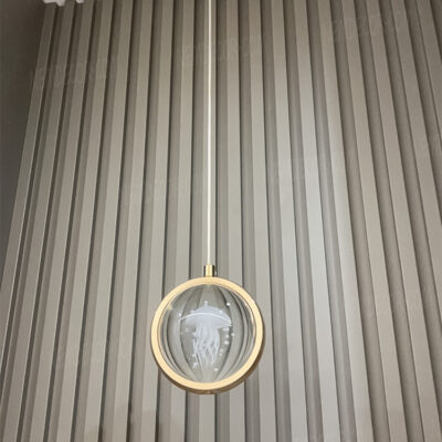 Đèn thả quả cầu pha lê trang trí cao cấp 72666 - Image 4