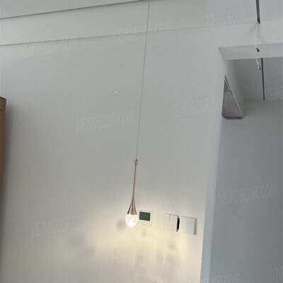 Đèn thả  trang trí  pha lê giọt nước cao cấp 72672 - Image 3