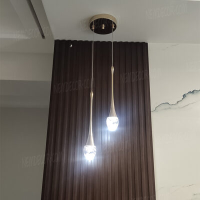 Đèn thả  trang trí  pha lê giọt nước cao cấp 72672 - Image 8