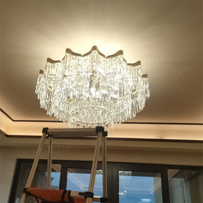 Đèn chùm trang trí pha lê cao cấp 72436