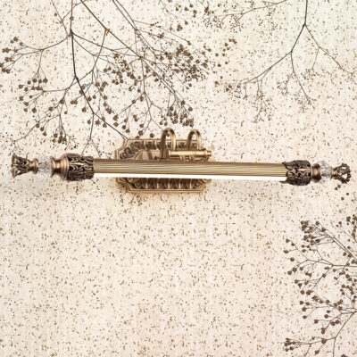 Đèn tường đồng trang trí tranh khổ rộng cao cấp phong cách cổ điển VG400237