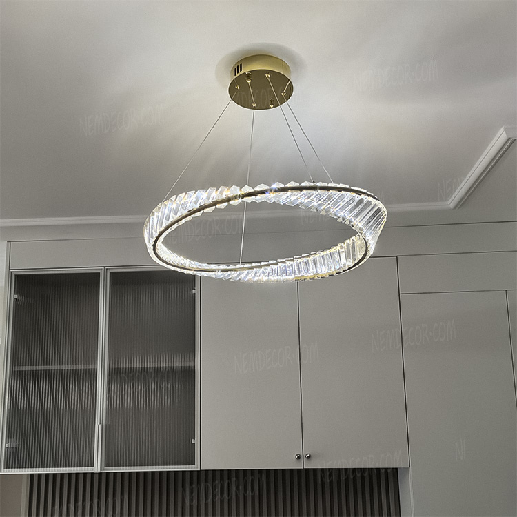 Đèn thả trang trí pha lê cao cấp 72380